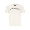 Moncler Grenoble T-shirt Crew Neck In Cotton In White