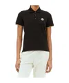 Moncler Woman Black T-shirts & Tank Tops In Black