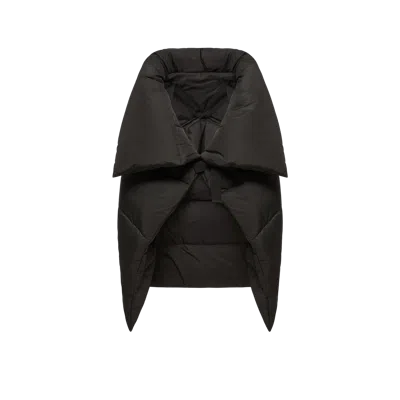 Moncler Taffeta Padded Cape, Women, Black, Size: One Size