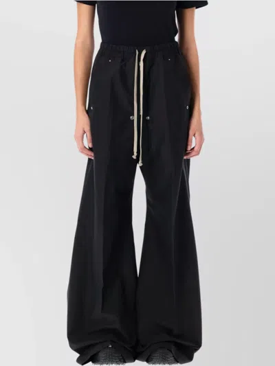 Moncler Tailored Trousers With Elastic Waistband And Pockets In Animal Print