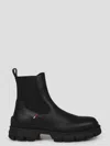 Moncler Bottes Chelsea En Cuir Hevea
