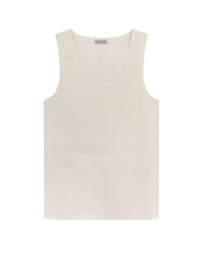 Moncler Tank Top In White