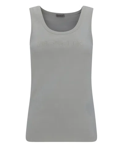 Moncler Tank Top In White