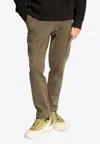 Moncler Tapered Cargo Pants In Green