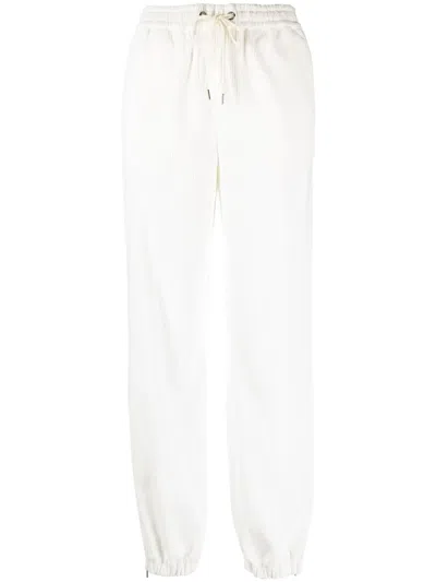 Moncler Drawstring Sweatpants In White
