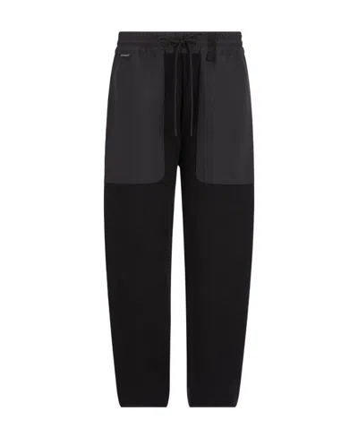 MONCLER MONCLER DRAWSTRING PANELLED SWEATPANTS