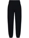 Moncler Tapered Track Pants In Black