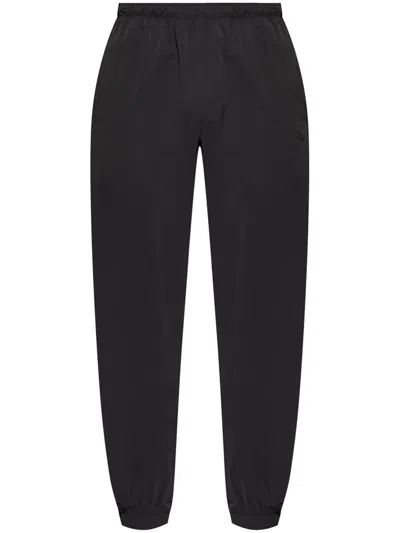 Moncler Tapered Trousers In Black