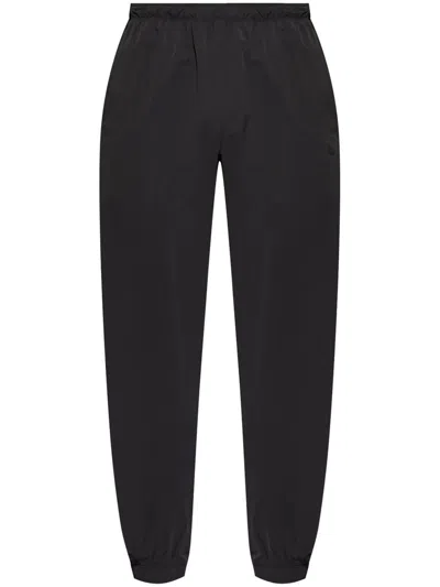 Moncler Tapered Trousers In Black