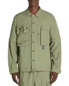 Moncler Tatra Shirt Jacket In Turquoise