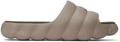 Moncler Taupe Lilo Slides In 208 Taupe