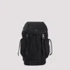 Moncler Logo-patch Backpack In Black