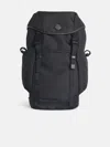 Moncler 'tech' Black Polyamide Blend Backpack In Black