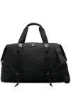 Moncler Black Tech Duffle Bag In Black