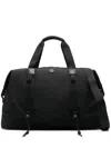 Moncler Black Tech Duffle Bag In Black