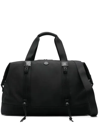 Moncler Tech Duffle Bags In Black