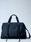 Moncler Tech Duffle Weekend Bag In Blue
