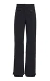 Moncler Tech-poplin Ski Pants In Black