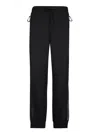 Moncler Technical Black Trousers In Black