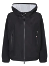 Moncler Technical Design Jacket In Black