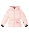 Moncler Technical Down Ski Jacket In Pink