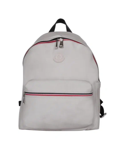 Moncler Technical Fabric Backpack In White