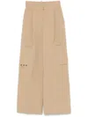 Moncler Hose Mit Bundfalten In Neutrals