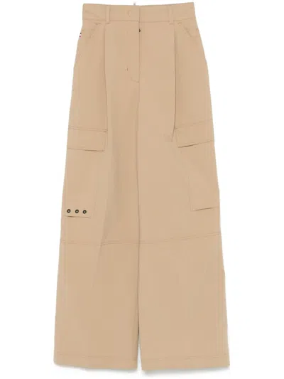 Moncler Hose Mit Bundfalten In Neutrals