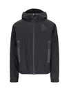 Moncler Padded Technical Poplin Jacket For Outdoor Activities In Black  