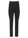 Moncler Technical Jersey Leggings Trousers Black In Black