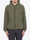 Moncler Grenoble Green Polyamide Blend Jacket In Green