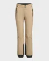 Moncler Technical Primaloft Gore-tex Ski Trousers In Open Beige