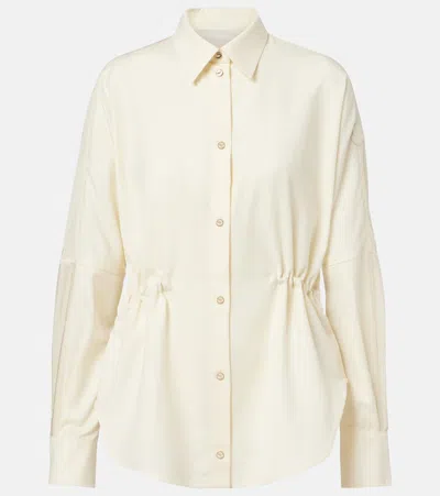 Moncler Technical Shirt In White