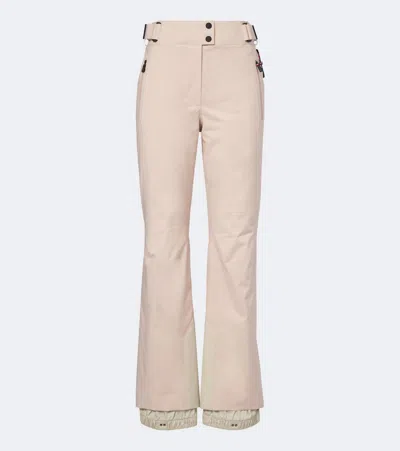Moncler Technical Ski Pants In Pink