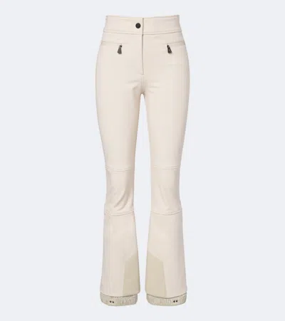 Moncler Technical Ski Pants In White