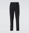 Moncler Logo Trousers, Men, Black, Size: Xl In Black
