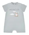 Moncler Teddy Bear Pattern Jumpsuit In Green