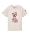 Moncler Teddy Bear T-shirt In Pink