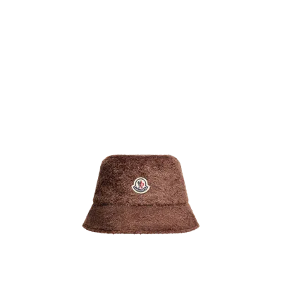 Moncler Bob En Teddy, Femme, Marron, Taille: S In Brown