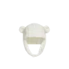 Moncler Teddy Cap With Earflaps, Gender Neutral, White, Size: Xs