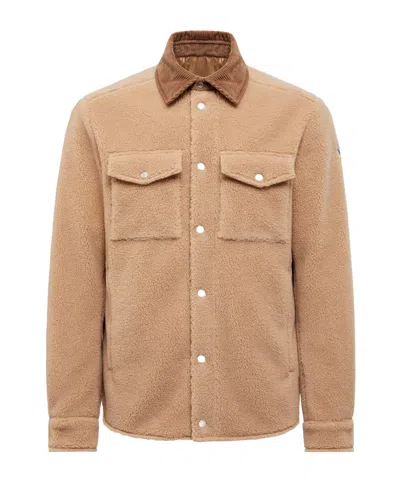 MONCLER MONCLER BUTTON-UP LONG SLEEVED OVERSHIRT