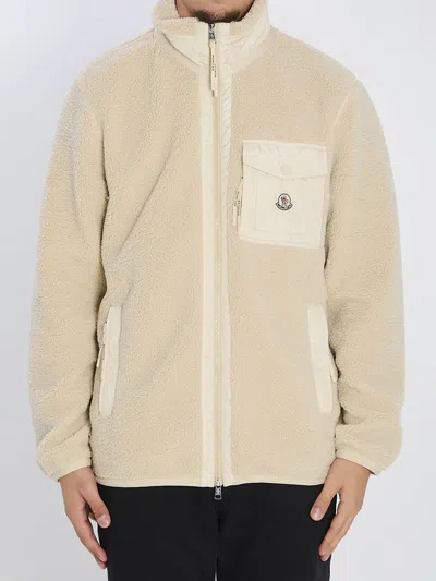 MONCLER TEDDY-EFFECT SWEATSHIRT