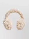 Moncler Teddy Fleece Padded Earmuffs With Adjustable Band