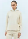 Moncler Teddy Hooded Sweatshirt In Cream