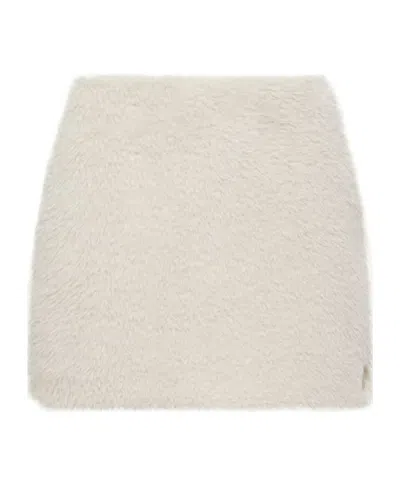MONCLER TEDDY MINI SKIRT