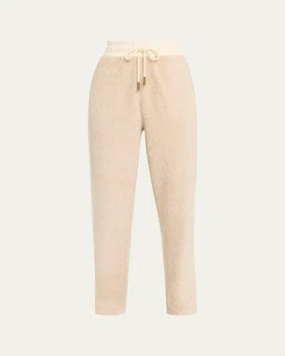 MONCLER TEDDY SWEATPANTS