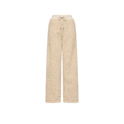 Moncler Teddy Sweatpants In White