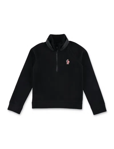 Moncler Kids' Tee Thermal Ski In Black