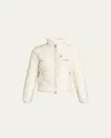 Moncler Tegea Padded Down Jacket In White