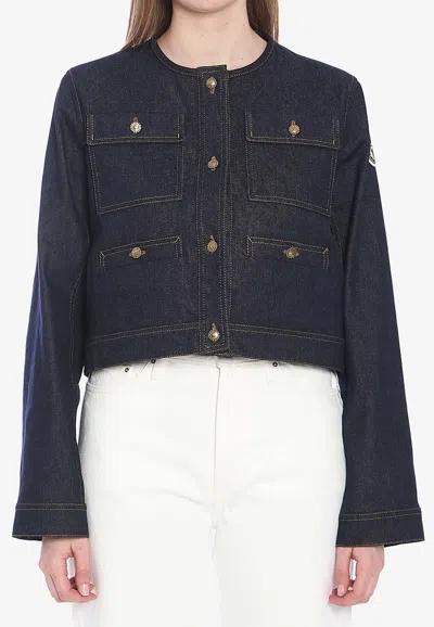 Moncler Tencin Jacket In Blue